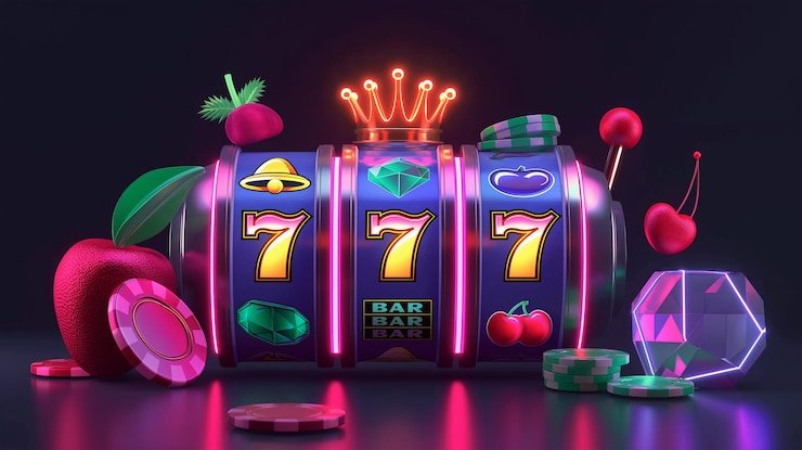 Tampilan layar Ikan Jackpot dengan ikan-ikan dan crosshair